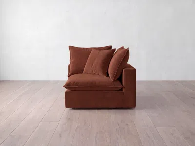 Albany Park Kova Pillow Modular Corner Chair In Brown