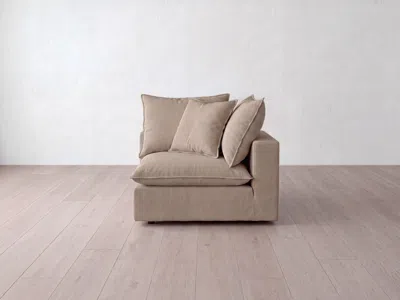 Albany Park Kova Pillow Modular Corner Chair In Brown