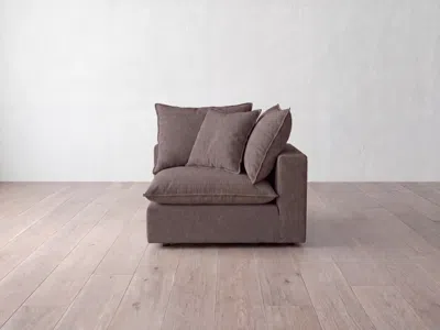 Albany Park Kova Pillow Modular Corner Chair In Brown