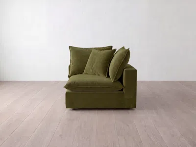Albany Park Kova Pillow Modular Corner Chair In Green