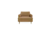 Albany Park Lido Armchair In Brown