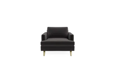 Albany Park Lido Armchair In Black