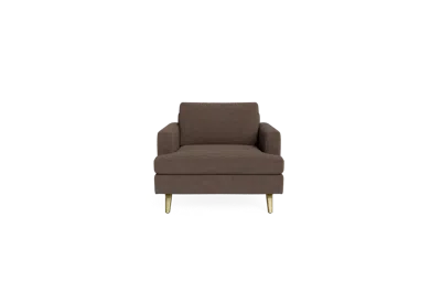 Albany Park Lido Armchair In Brown