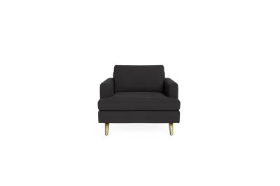 Albany Park Lido Armchair In Black