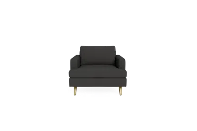 Albany Park Lido Armchair In Black