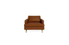 Albany Park Lido Armchair In Brown