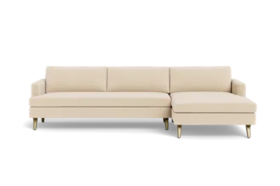 Albany Park Lido Chaise Sectional In Neutral
