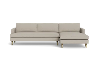 Albany Park Lido Chaise Sectional In Neutral