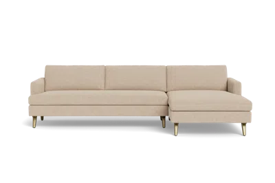 Albany Park Lido Chaise Sectional In Neutral
