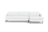 Albany Park Lido Chaise Sectional In White