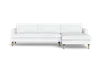 Albany Park Lido Chaise Sectional In White