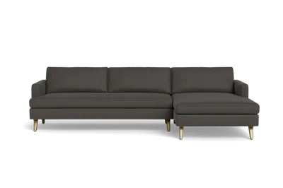 Albany Park Lido Chaise Sectional In Gray