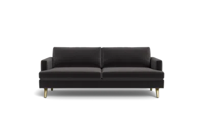 Albany Park Lido Sofa 75" In Black