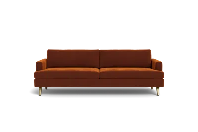 Albany Park Lido Sofa 86" In Orange