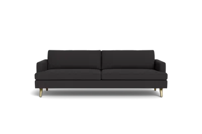 Albany Park Lido Sofa 86" In Black