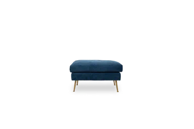 Albany Park Park Ottoman In Blue