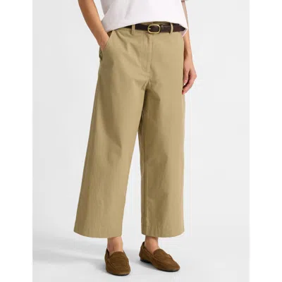 Albaray Cropped Barrel Trousers In Gray