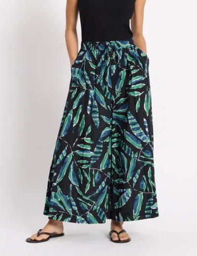 Albaray Painterly Palm Culottes In Multi