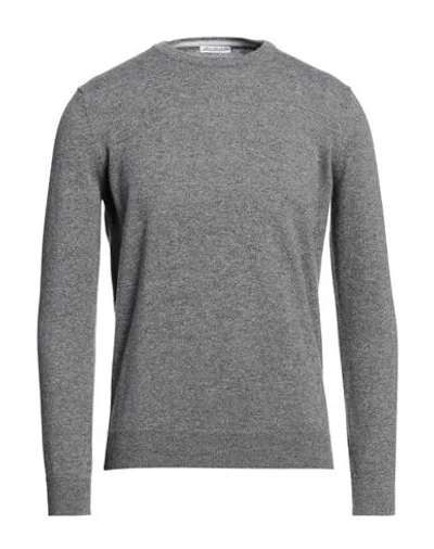 Albas Man Sweater Grey Size 40 Cashmere In Gray