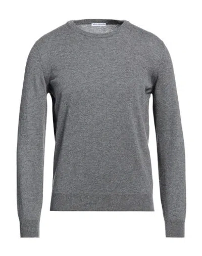 Albas Man Sweater Grey Size 48 Wool In Gray