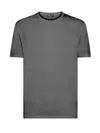 Albeni 1905 Anthracite Merino Wool T-shirt In Gray