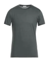 Albeni 1905 Man T-shirt Lead Size 3xl Merino Wool In Grey