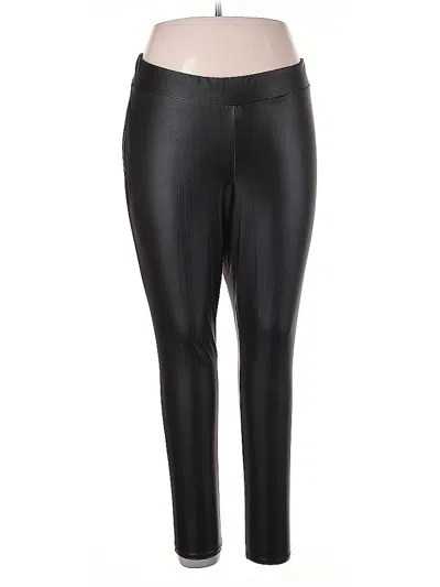 Pre-owned Albert Nipon Active Pants In Black