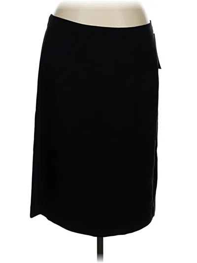 Pre-owned Albert Nipon Casual Skirt In Black