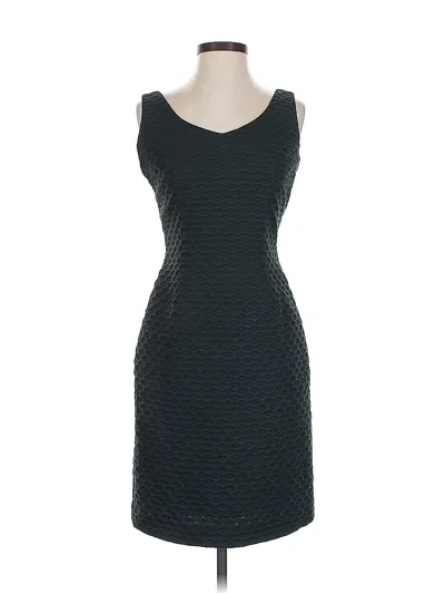 Pre-owned Albert Nipon Cocktail Dress In Black