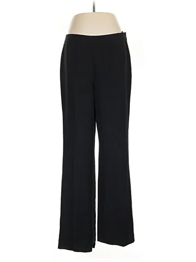 Pre-owned Albert Nipon Dress Pants In Black