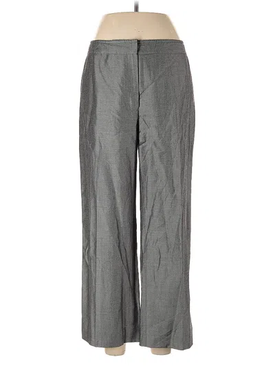 Pre-owned Albert Nipon Dress Pants In Gray