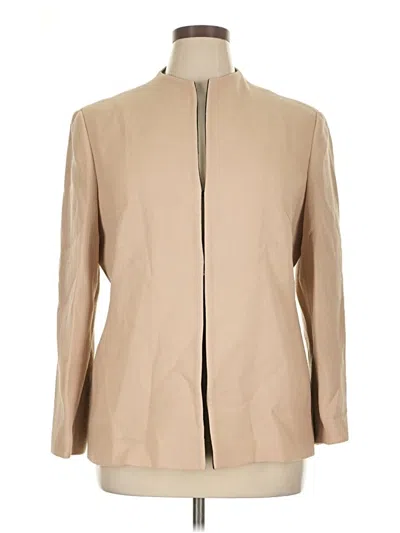 Pre-owned Albert Nipon Jacket In Brown