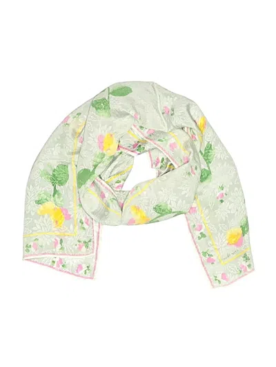 Pre-owned Albert Nipon Scarf In Green