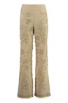 Alberta Ferretti Alberta Ferreti Cotton Trousers