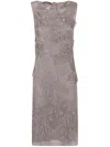 Alberta Ferretti Alberta Ferreti Macrame Foliage Midi Dress