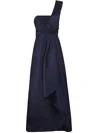 Alberta Ferretti Mikado Long Dress