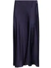 Alberta Ferretti Alberta Ferreti Satin Midi Skirt