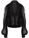 Alberta Ferretti Long Coat Clothing