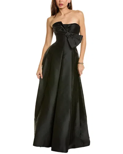 Alberta Ferretti A-line Gown In Black