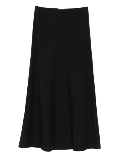 Alberta Ferretti A-line Skirt In Black