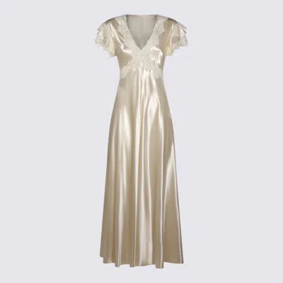 Alberta Ferretti Abiti Bianco In Gray