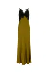 Alberta Ferretti Lace Applique Floor-length Dress