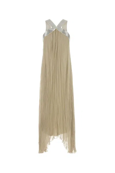 Alberta Ferretti Abito In Brown