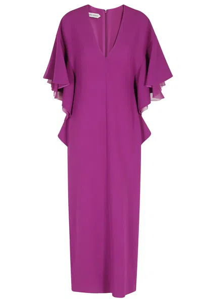 Alberta Ferretti Abito Cady In Purple