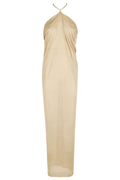 Alberta Ferretti Abito In Gold