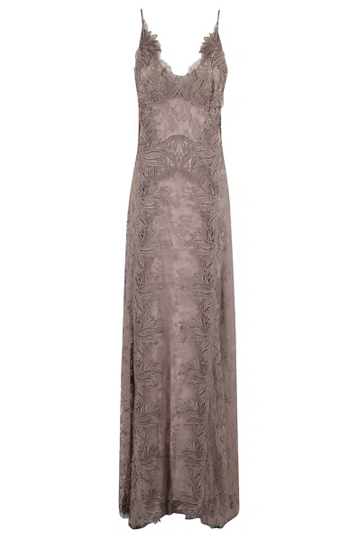 Alberta Ferretti Abito In Grigio