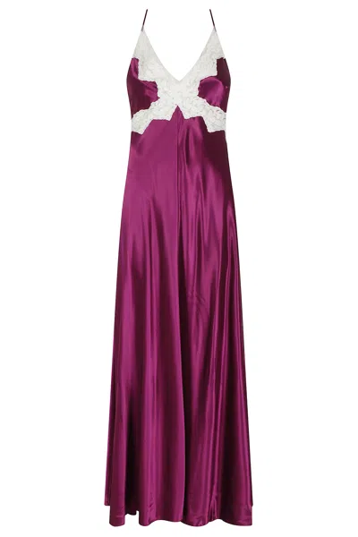 Alberta Ferretti Abito In Purple