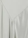 Alberta Ferretti Abito Raso Lucido In White