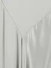Alberta Ferretti Abito Raso Lucido In White
