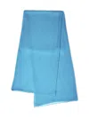 Alberta Ferretti Silk Scarf In Blue